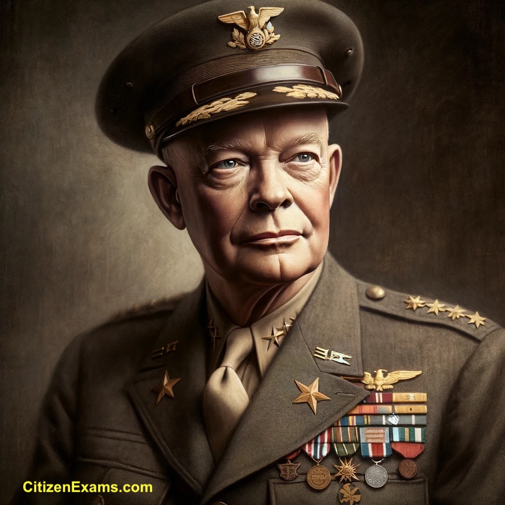 Portrait of Dwight D. Eisenhower